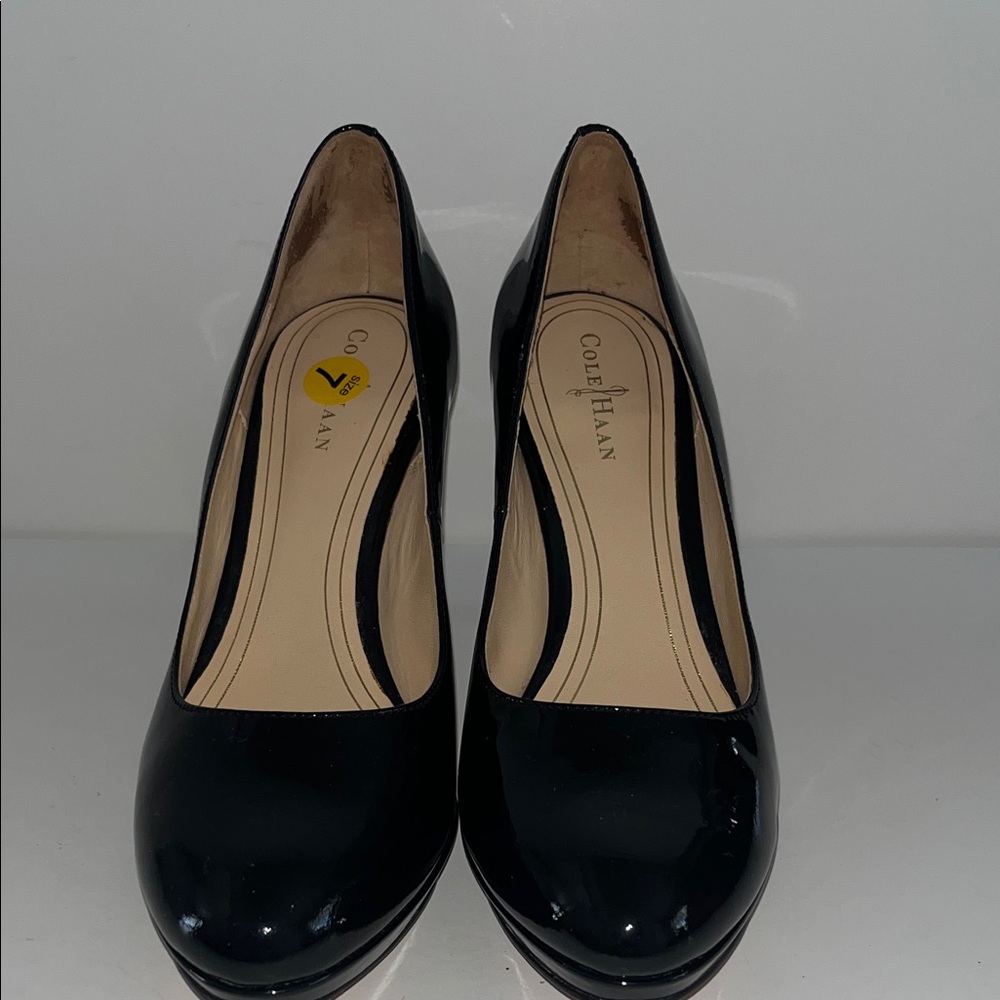 Cole Haan Black Patent Leather Heels